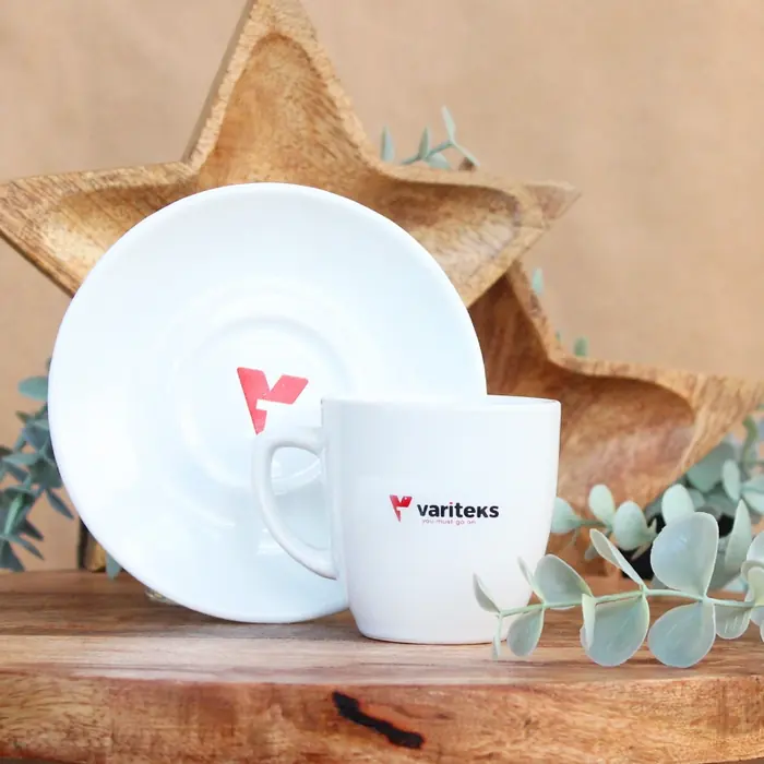 Logolu Kahve Fincanı ve Logolu Altlık — Logo Baskılı Bambu altlıklı Kahve Fincanı ( Ücret logoda bulunan renk sayısına göre…