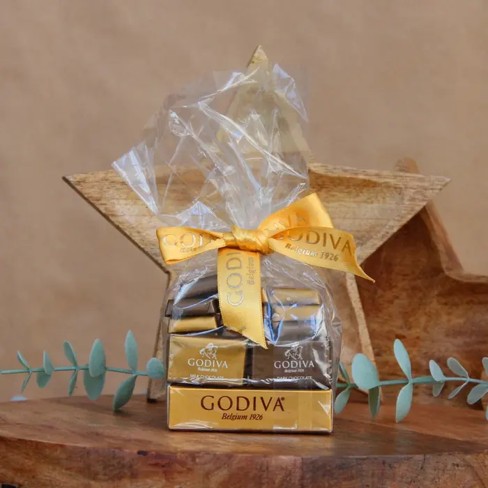 Godiva Cello Naps — 20 Adet Sütlü ve Bitter Napoliten Çikolata