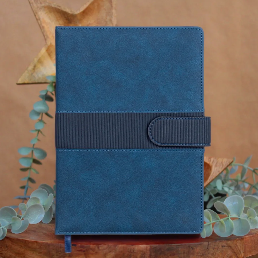 Ortası Kadifeli Defter — 13x21 cm, Kapak üstüne baskı yapılabilir. (Renkleri mevcuttur,Sorunuz)