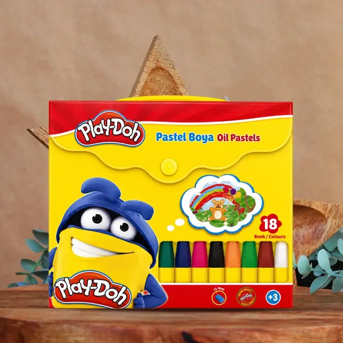 PLAY-DOH PASTEL BOYA ÇANTALI 18 RENK