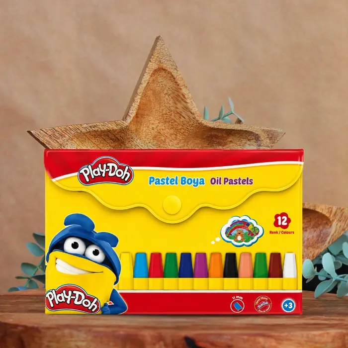 PLAY-DOH PASTEL BOYA ÇANTALI 12 RENK