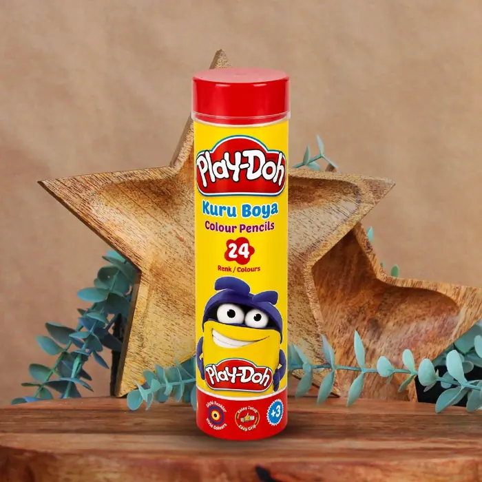 PLAY-DOH KURUBOYA TÜP 24 RENK