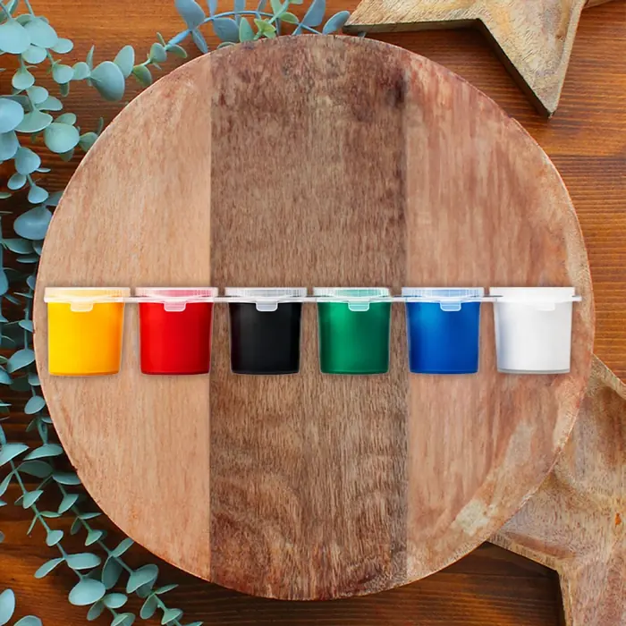 GUAJ BOYA 6 RENK BİRLEŞİK POT 20ML