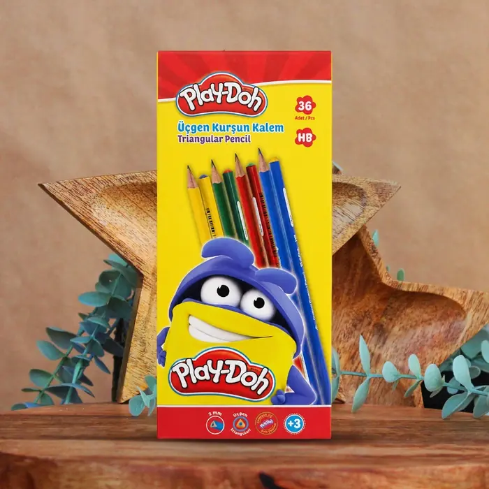 PLAY-DOH ÜÇGEN KURŞUN KALEM