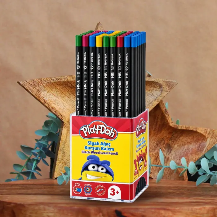 PLAY-DOH SİYAH YUVARLAK KURŞUN KALEM