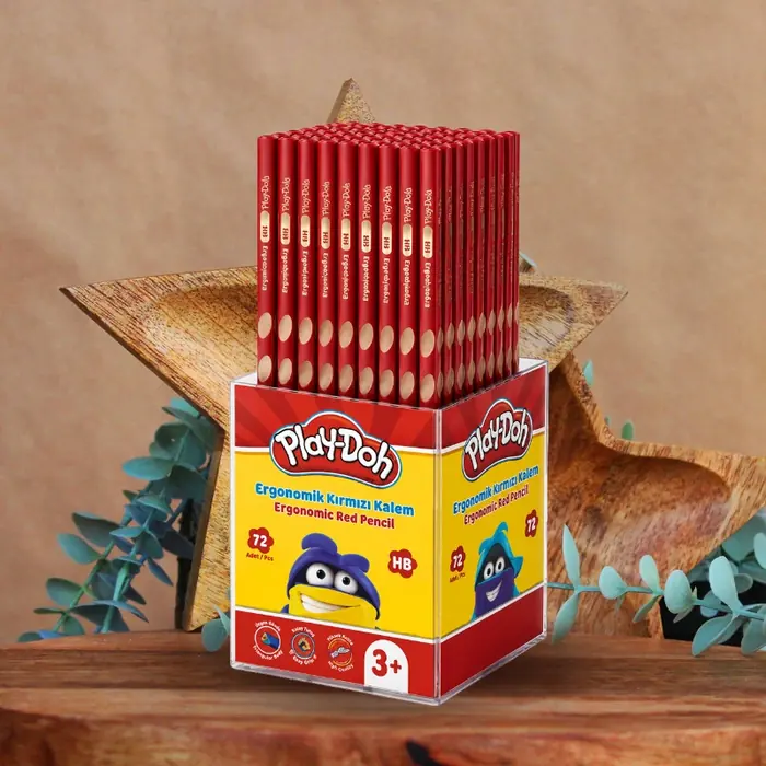 PLAY-DOH OLUKLU KIRMIZI KALEM