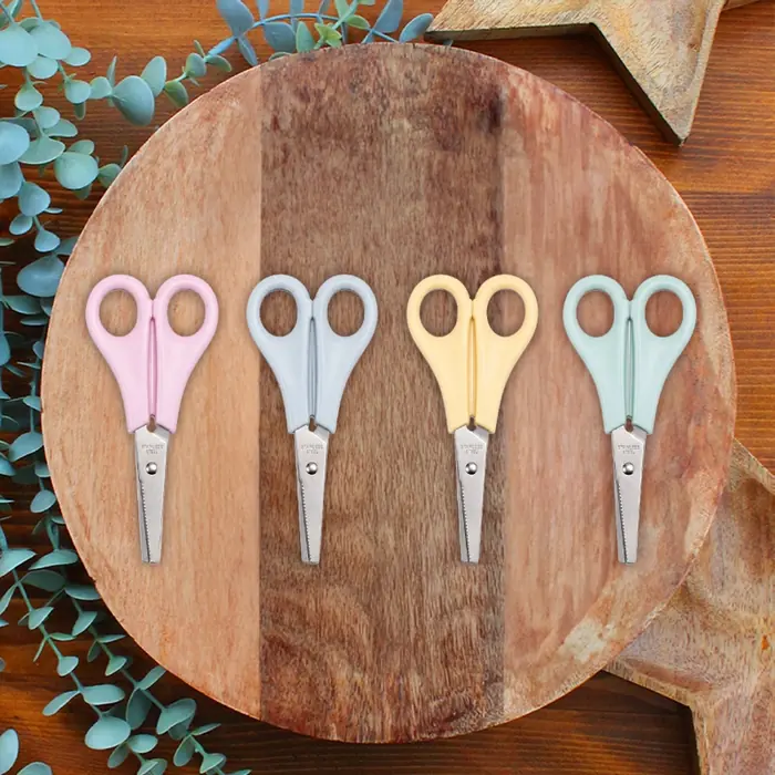 CETVELLİ MAKAS PASTEL RENKLER 30'LU