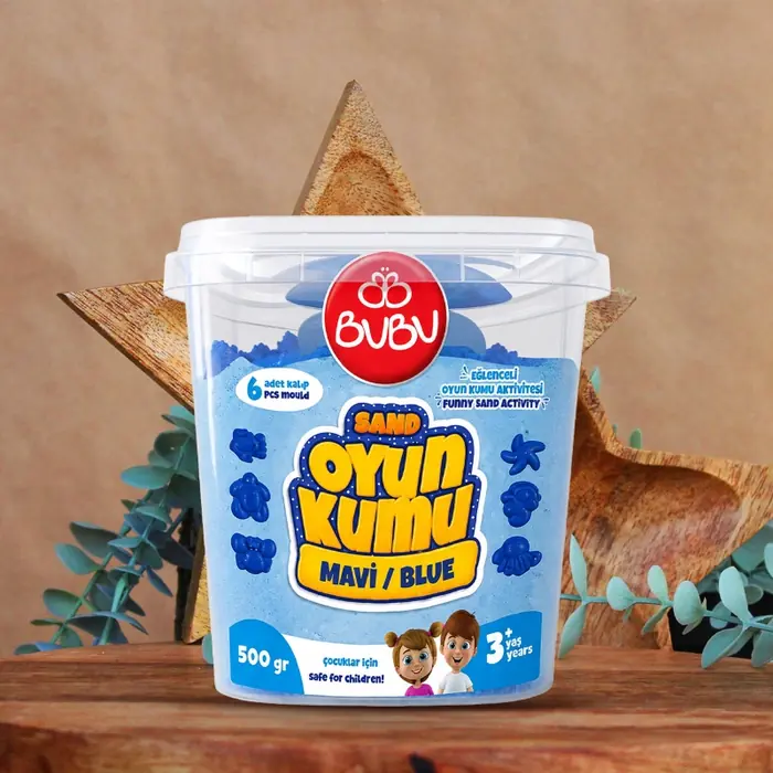 OYUN KUMU KOVA 500 GR. (MAVİ-)