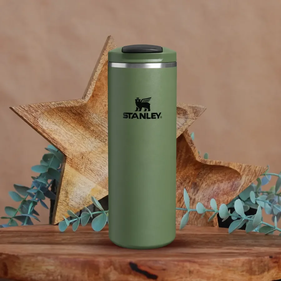 Stanley The Transit Mug Termos 350 ml — 18/8 paslanmaz çelik, BPA içermez Çift katmanlı vakum izolasyonu Kilitlenebilir içim…