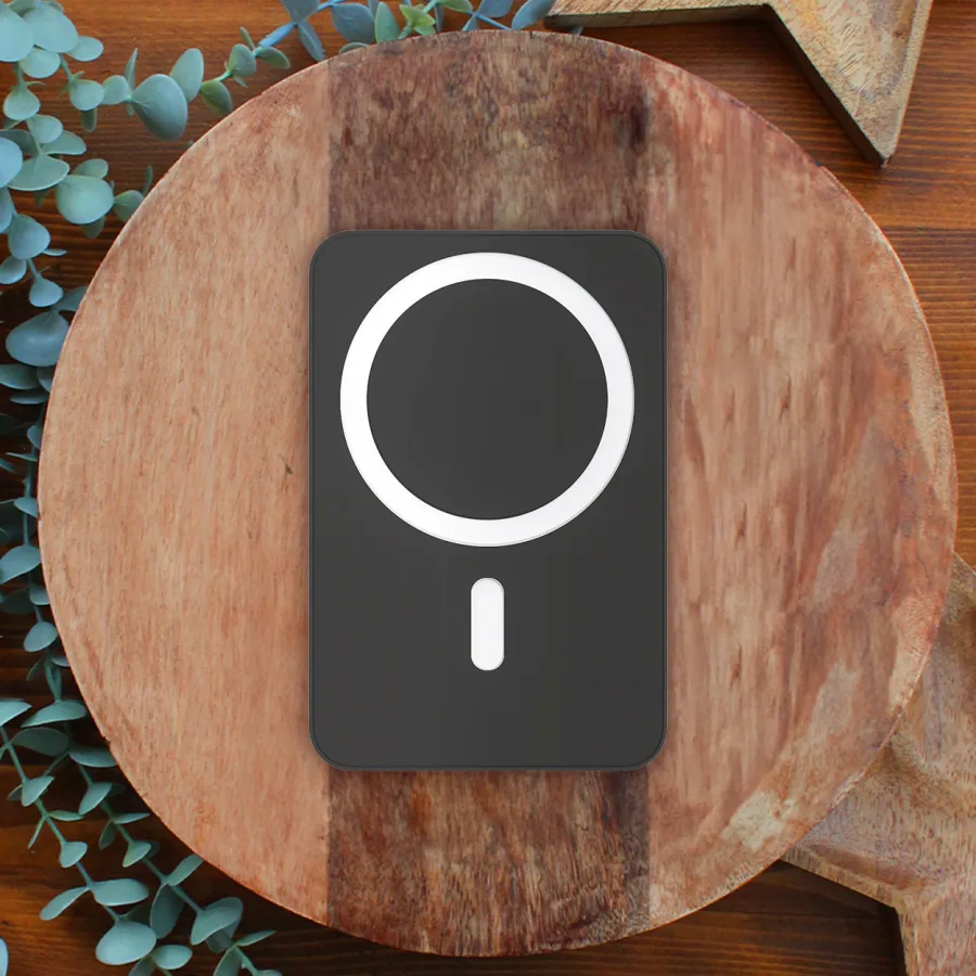 Magsafe Powerbank — Logo Baskısı yapılabilir 10000 mah powerbank (LED IŞIKLI LOGO)