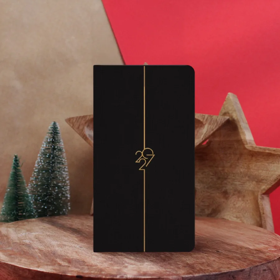 Matt Notebook 2027 Siyah Cep Ajandası — Tarihli Cep Ajandası