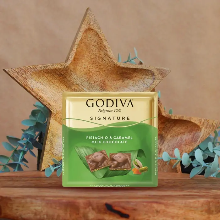 Godiva Kare Antep Fıstıklı