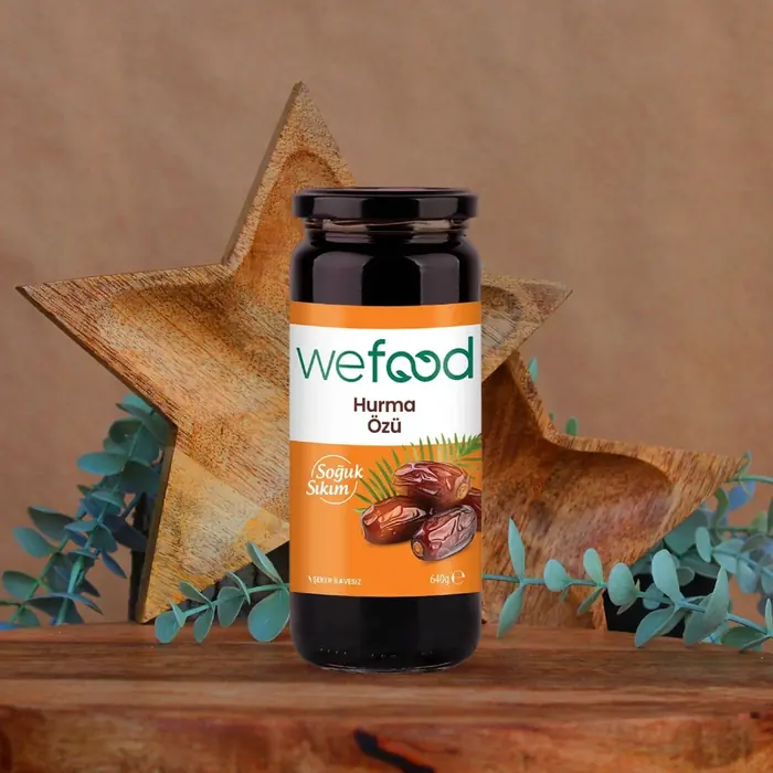 Wefood Hurma Özü — 640 gr Soğuk Sıkım Hurma Özü
