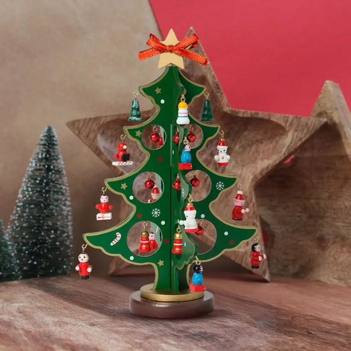 Dekoratif Yılbaşı Ağacı Süsü 20 cm