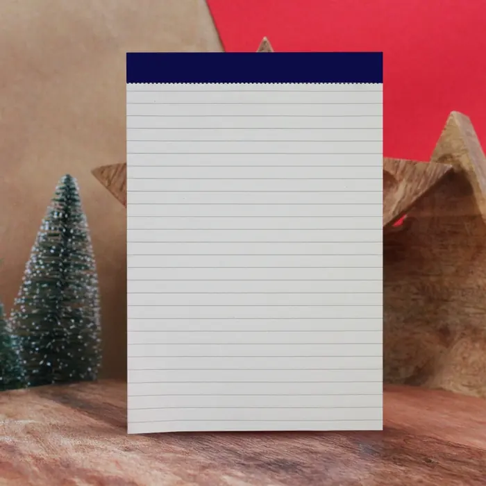 Lacivert Planner — A5 ebadında üzerine logo baskısı yapılabilir planner, not defteri