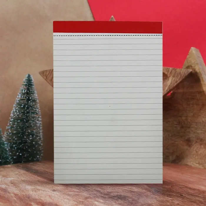 Kırmızı Planner — A5 ebadında üzerine logo baskısı yapılabilir planner, not defteri