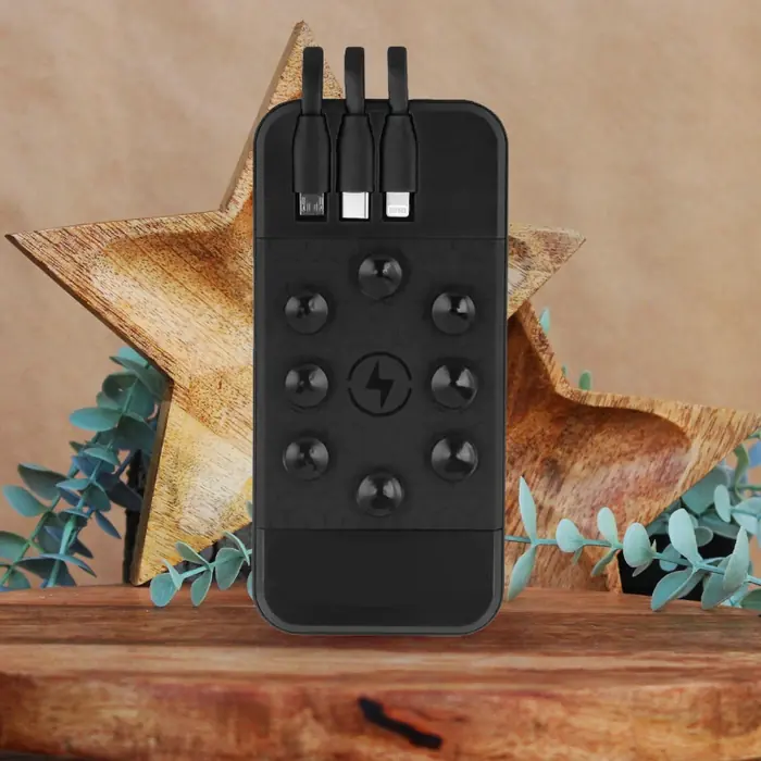 Powerbank — Logo Baskısı yapılabilir 10000 mah powerbank (LED IŞIKLI LOGO)