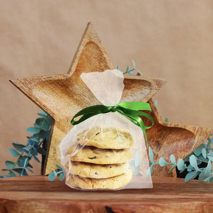 Logolu Cookie — Firma Logosu baskılı veya logonun şekli ile birebir tasarımlı cookie & şeffaf poşet ve…