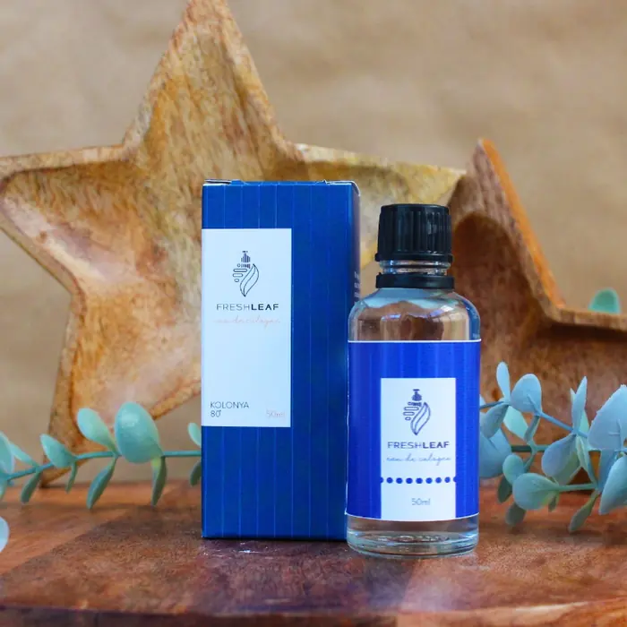 Freshleaf  navy blue Kolonya — 50ml FreshLeaf Kolonya