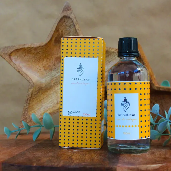 Freshleaf  Virgo Yellow Kolonya — 100ml FreshLeaf Kolonya