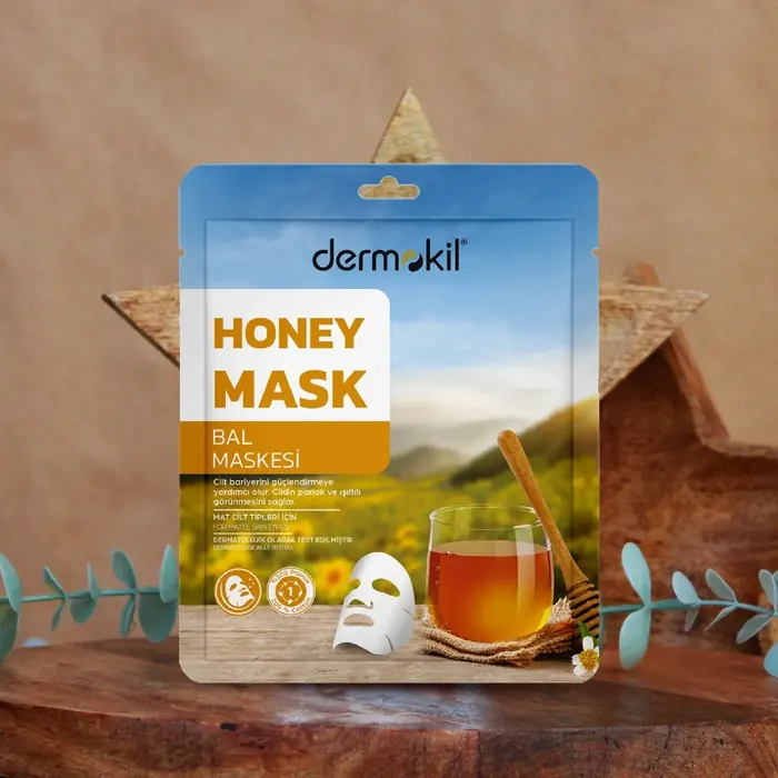 Dermokil Canlandırıcı Bal Kağıt Maske 20 gr
