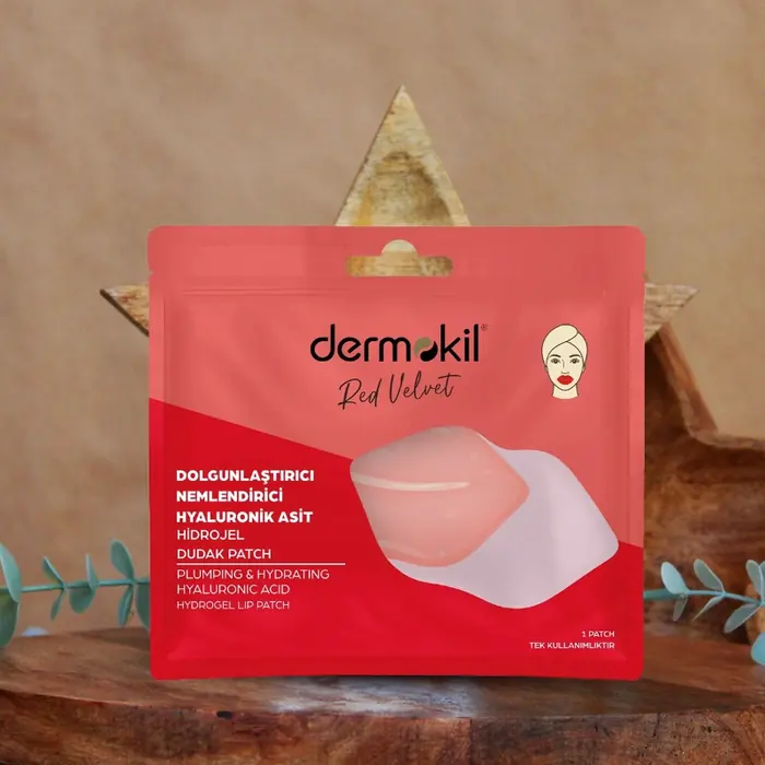 Dolgunlaştırıcı Nemlendirici Hyaluronik Asit Hidrojel Patch Dudak Maskesi