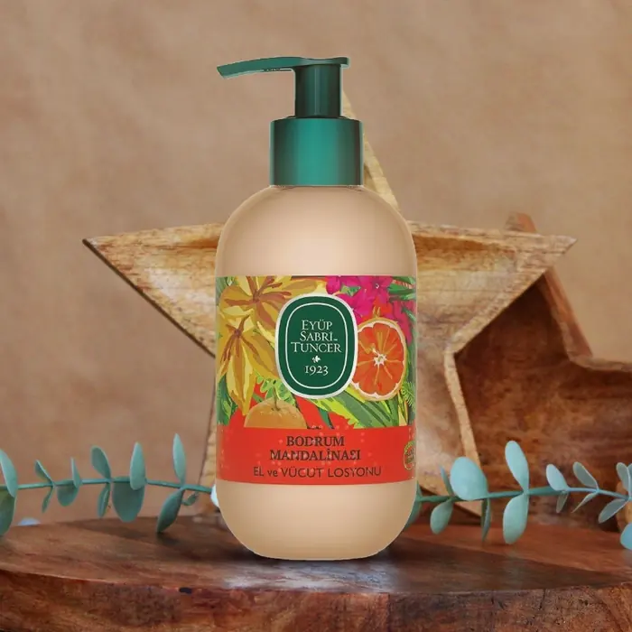 Bodrum Mandalinası Doğal Zeytinyağlı El ve Vücut Losyonu 280 ml