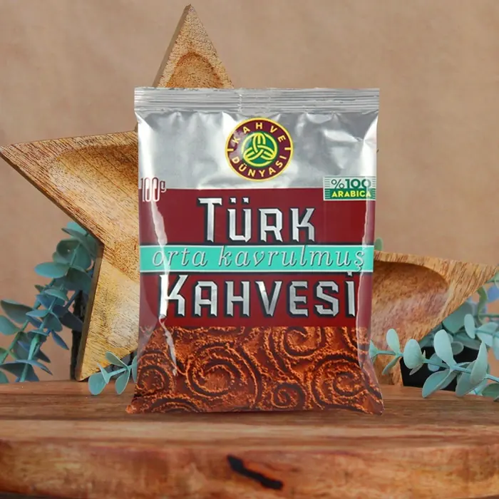 Kahve Dünyası Türk Kahvesi — 100 gram Orta Kavrulmuş Türk Kahvesi