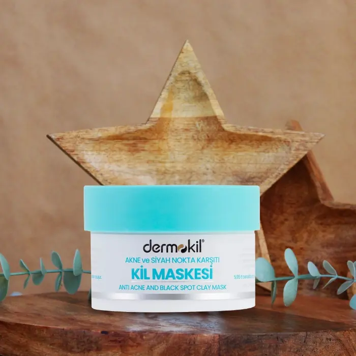 Dermokil Akne ve Siyah Nokta Karşıtı Kil Maskesi 50 ml