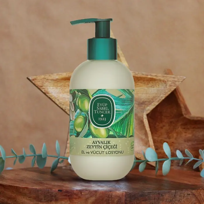 Ayvalık Zeytin Çiçeği Doğal Zeytinyağlı El ve Vücut Losyonu 280 ml