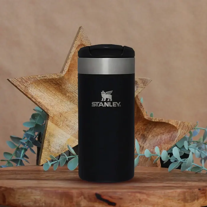 Stanley The Aerolight Transit Mug Termos 350 ml — 18/8 paslanmaz çelik, BPA içermez Çift katmanlı vakum izolasyonu Kilitlenebilir içim…