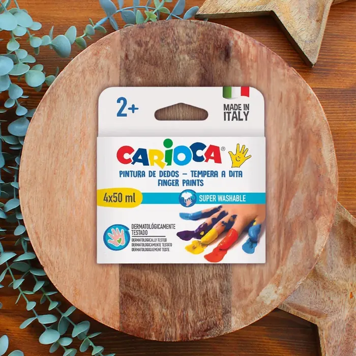Carioca Bebek Parmak Boyası 4 Renk