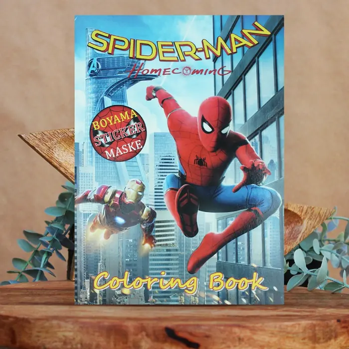 Spider-man Boyama Kitabı