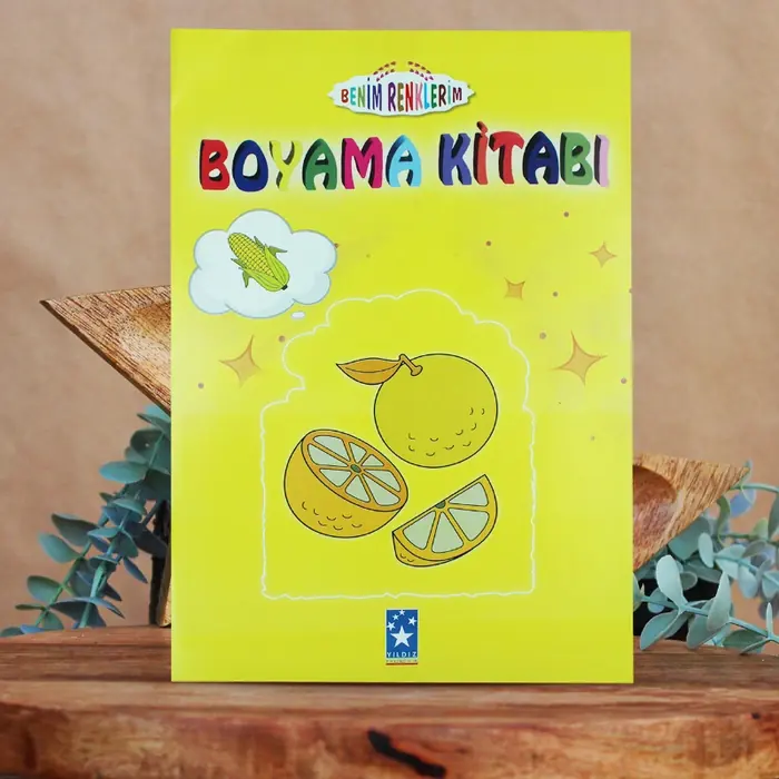 Benim Renklerim Boyama Kitabı