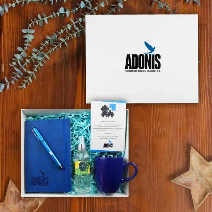 Adonis — 30x24x10 cm Logo Baskılı American Bristol Kutu & Kutu İçi Zigzag Kağıt, İçindeki Devi…